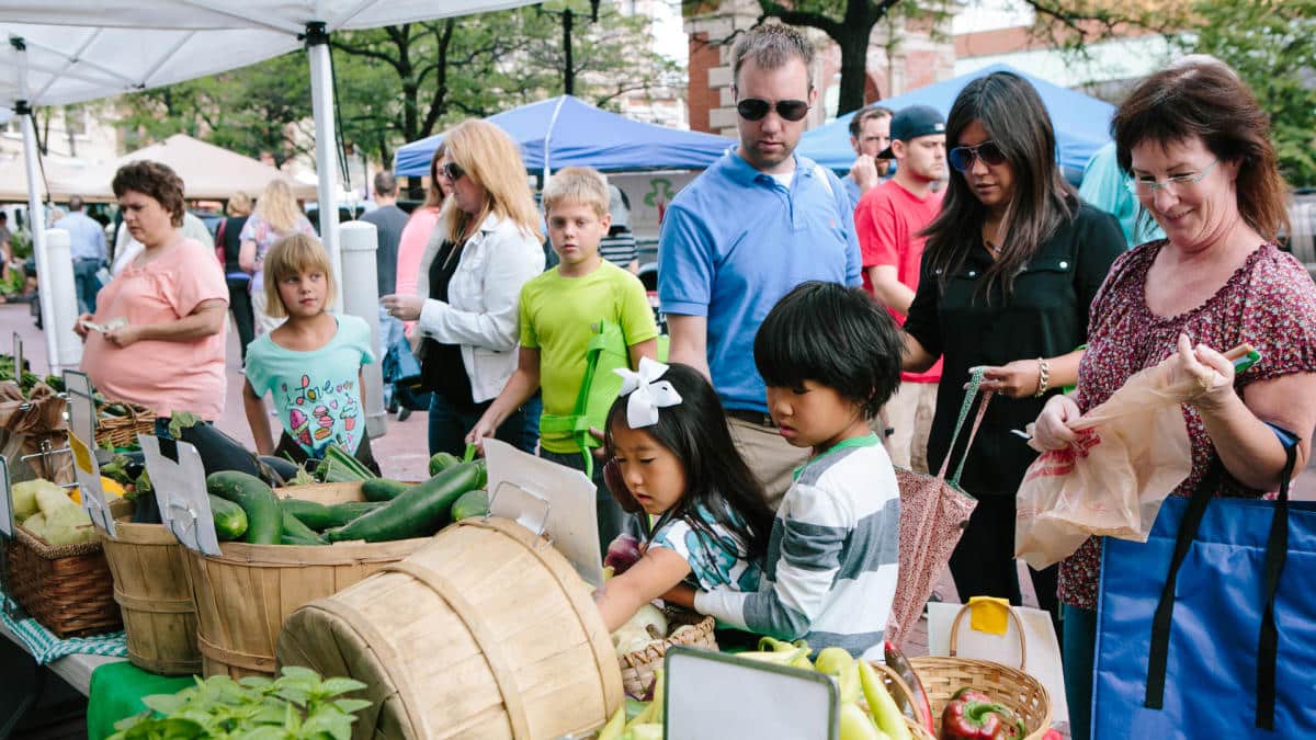 A Visit to The Local Farmers Market