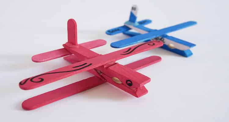 Clothespin Airplanes