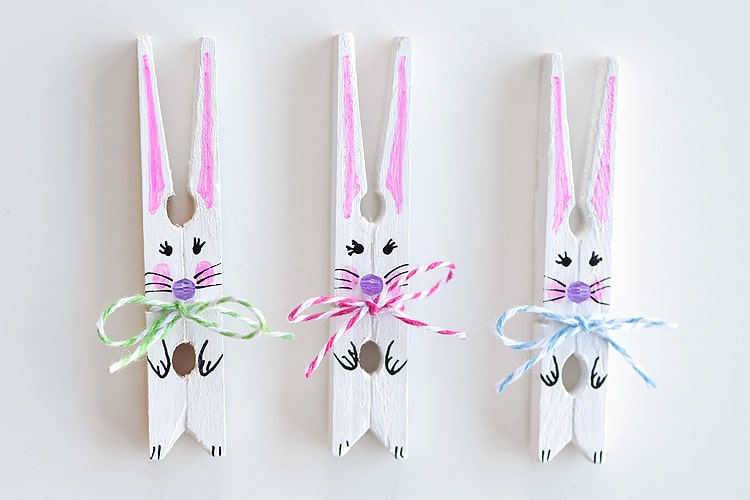 Clothespin Bunnies