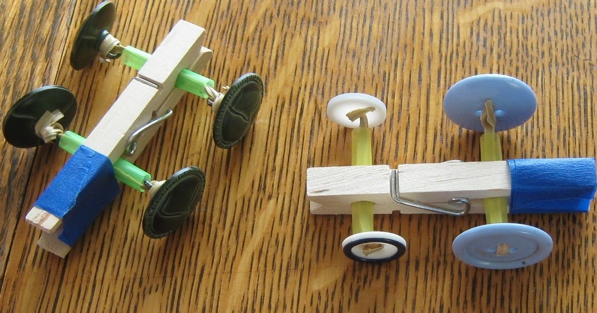 Clothespin Car