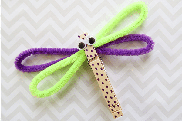 Clothespin Dragonflies