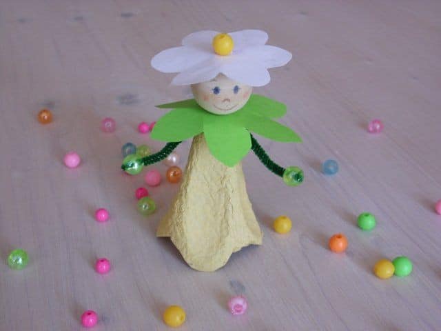 Egg Carton Fairy