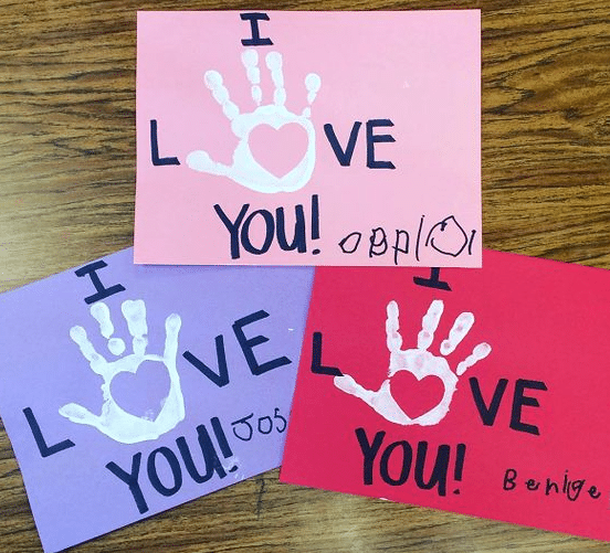 Handprint Cards