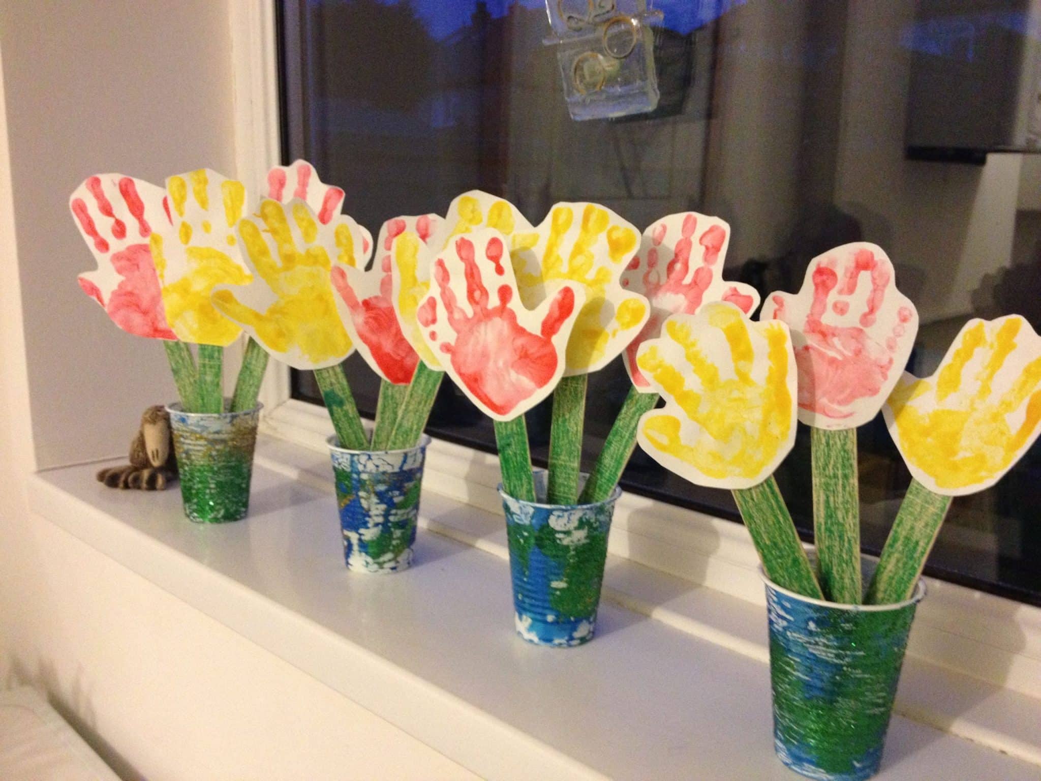 Handprint Flowers