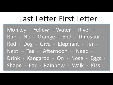 Last Letter