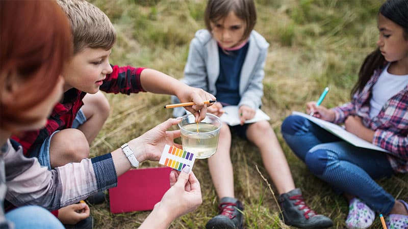 Outdoor Science Experiment