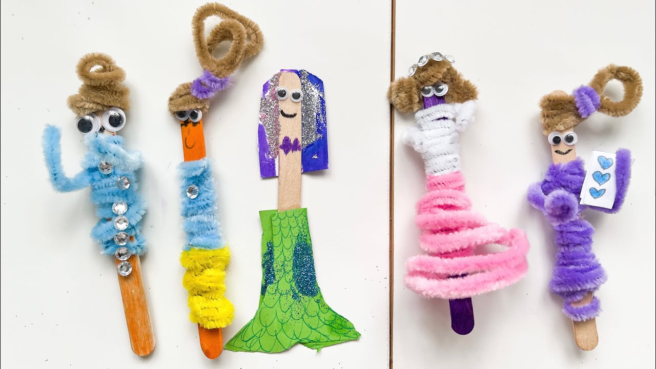 Popsicle Stick Dolls