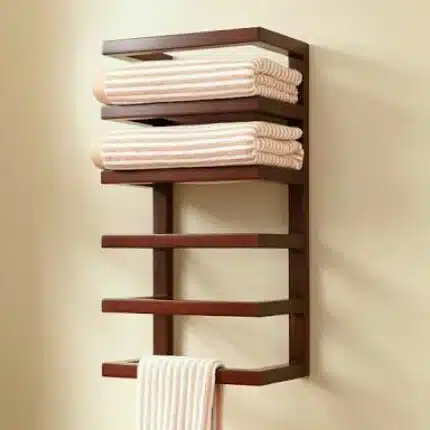 Wooden Towel Rack